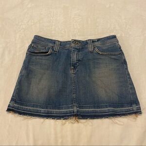 Hippie cotton short denim skirt size 5